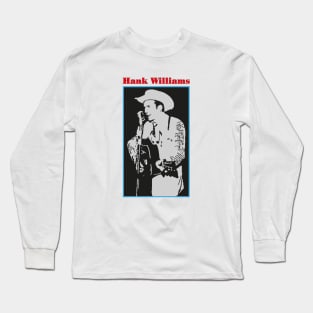 Hank Williams Long Sleeve T-Shirt